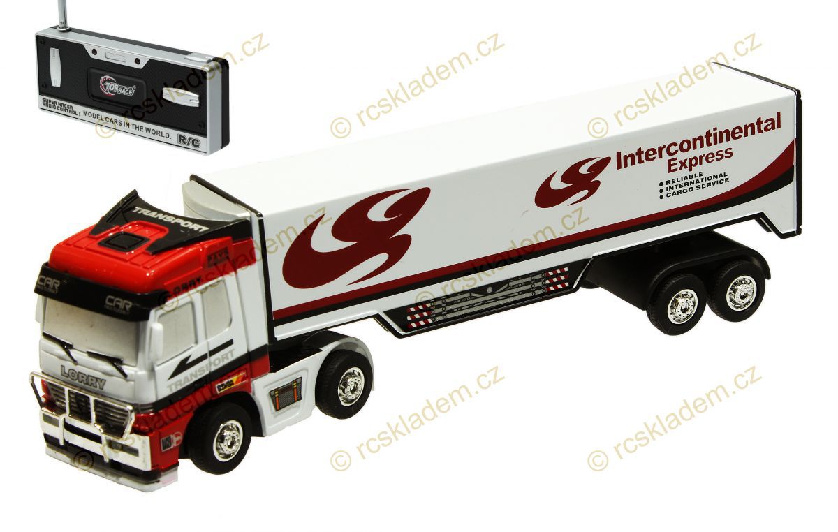 Mini RC kamion 1:98, bílá RCskladem