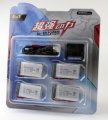 Baterie 3.7V 1200mAh Li-Pol (sada baterií 4ks Li-Pol) + USB nabíjecí kabel pro dron SYMA X5HW a X5HC