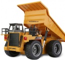 Důlní sklápěč 4x4  s kovovými prvky a silným sklápěcím mechanizmem