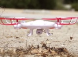 STRIKER Dron XA-6 38cm MASTER PRO 2ks baterie navíc s kamerou a návratovým tlačítkem